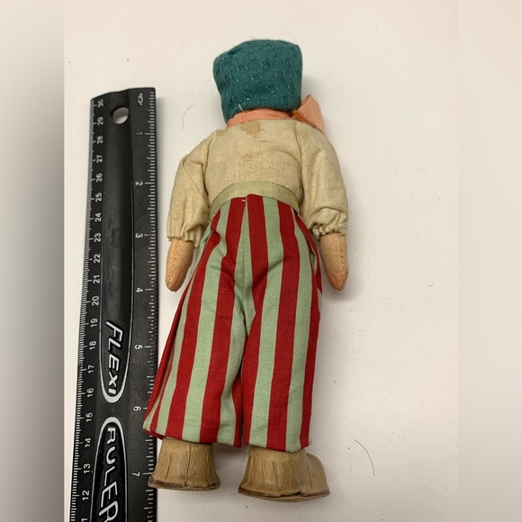 Vintage Made in Italy - Scugnizzo Urchin Boy - Hand Painted Face - 8” Doll - Picture 4 of 5